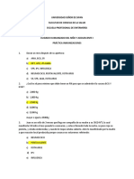 Examen de Inmunizaciones