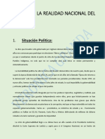 Analisis de La Realidad Nacional Del Ecuador Tarea