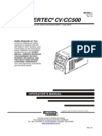 Invertec CVCC 500 Manual Book