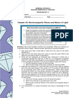 Chapter 24: Electromagnetic Waves and Nature of Light