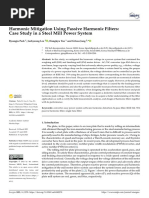 Energies: Harmonic Mitigation Using Passive Harmonic Filters: Case Study in A Steel Mill Power System