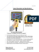 Model 900503 Product Description and Specifications: Analyzers, Inc