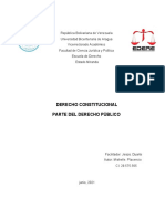 Derecho Constitucional Como Parte Del Derecho Publico