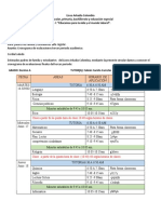 Clase A Partir de La Quinta Hora de Clase 10.40 Según Horario de Clases