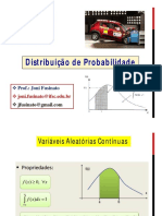 Aula 11 - Distribuição de Probabilidades Contínuas