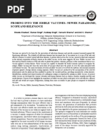 Probing Into The Edible Vaccines: Newer Paradigms, Scope and Relevance