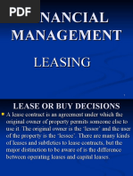 Financial Management Leasing