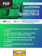 Masterclass 1 ¿Como Hacer Una Buena Planificación Docente en Entornos Virtuales para Mantener La Atención y El Aprendizaje de Nuestros Alumnos