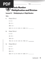 Chapter 3 Extra Practice Pages