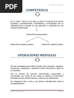 Competencias y Procesos Mentales