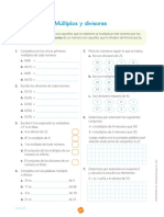 Libro de Actividades 5to Grado Multiplos y Divisores