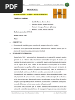 Grupo 06 - PRÁCTICA #04. DENSIDAD DE LA MADERA Y SU USO POTENCIAL