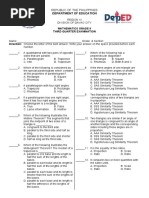 Grade 9 3rd Quarter Exam