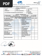 Engine Generator Set Inspection Checklist