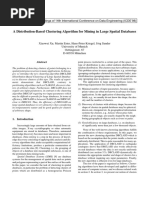 A Distribution-Based Clustering Algorithm For Mining in Large Spatial Databases