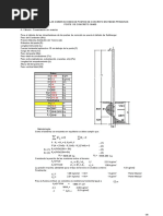 Calculo Cimentacion de Poste