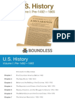 U.S. History Volume I: Pre-1492 - 1865