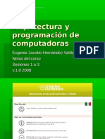 Arquitectura y Programación de Computadoras (1-3)