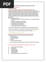 ACTIVITY 5.1 Teaching Approaches