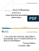 Amity School of Business: Semester Iv