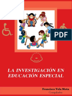 La Investigacion en Educacion Especial