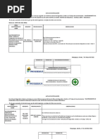 Acta de Notificación de Todos Los Mantenimientos