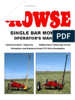 Singlebar Mower Manual June 23 2016