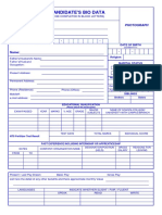 FFC BIO DATA - Civilians