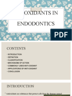 Antioxidants in Endodontics