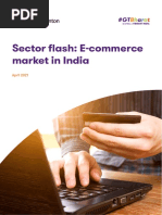 Sector Flash: E-Commerce Market in India: April 2021