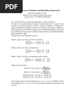 Causal Inference in Statistics and Biostatistics, Homework 4