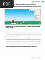 Practica de Aprendizaje de Movimiento Parabólico