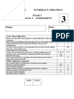 Y3 Block 3 Questions