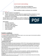 Thermal Comfort Concepts