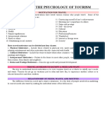 Tourism and Hospitality - Chapter 1