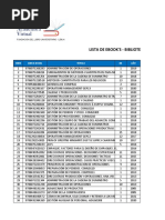 Lista de Libros BV Libun - Unjbg