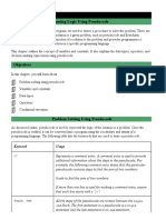 3 Representing The Programming Logic Using Pseudocode