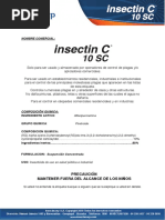 Insectin 10 Ficha