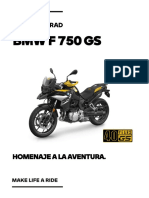 Ficha Técnica F 750 GS - 2021