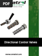 10-DV Directional Control Valves Catalog