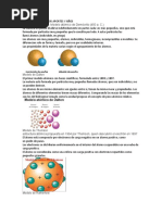 6 Modelos de Átomos Aportes y Años