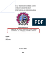 Trabajo Nº1 Mejoramiento y Ampliacion de Riego Del Sector Carmen-Huaynarima. (1111)