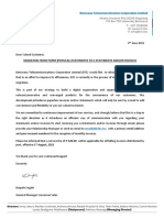 Migration From Paper (Physical) Statements To E-Statements And/Or Invoices