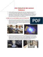 Aplicación Industrial Del Sensor Fotónico