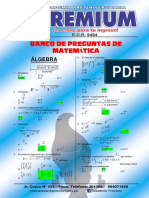 Banco de Matematica Algebra 2021 01