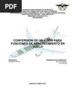 I Anthony Alvarez - Conversion de Un Avion para Funciones de Abastecimiento en Vuelo