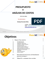 Clase #04 OTK3122-004v - Presupuesto y Análisis de Costos