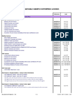 Catalog of Movable Omnipcx Enterprise Licenses