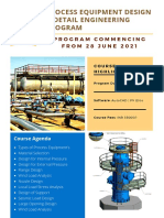 Process Equipment Design & Detail Engineering