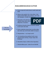 Alur Kerja Untuk Karyawan Car Wash
